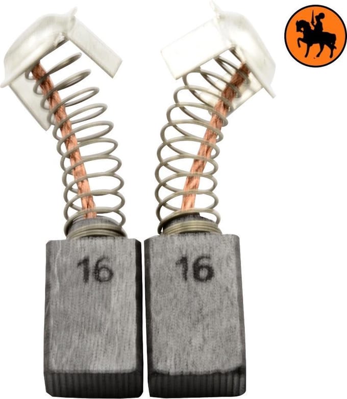 Koolborstelset voor Hitachi zaag C 10FSB - 7x11x17mm