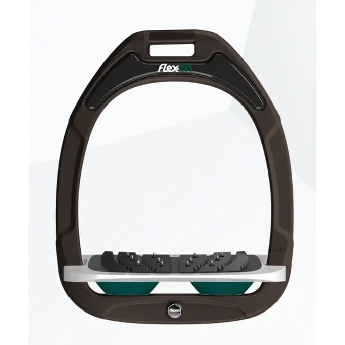 Ingebouwde Ultra Grip Beugels Bruin/grijs/groen Flex-On Green Composite