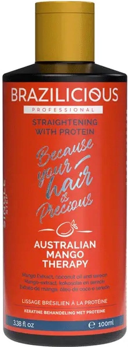 BraziliCious Australian Mango Therapy Keratine, 100ml