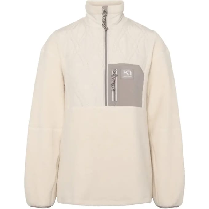Fleece met halve rits voor dames Kari Traa Rothe