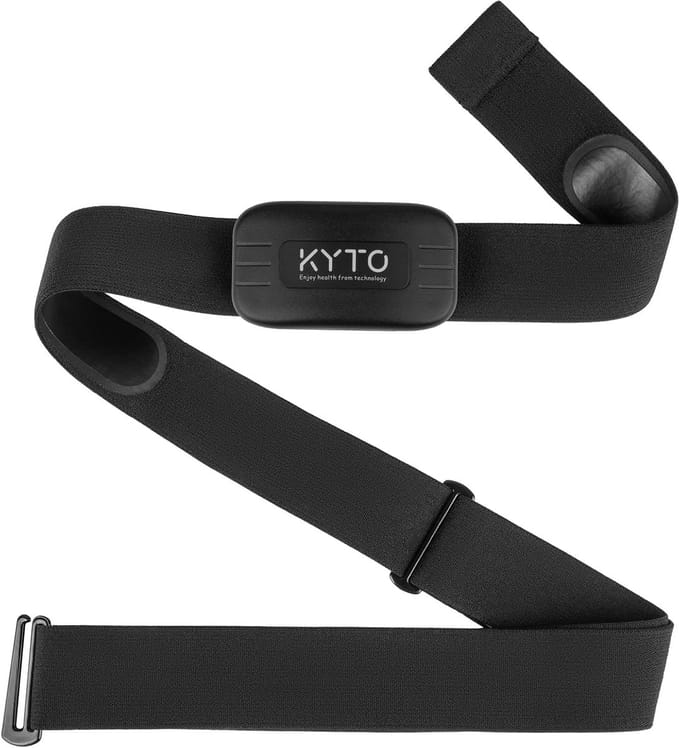 Hartslagmeter Borstband - Sport Tracker - Trainingsmonitoring - Draadloze Connectiviteit - Verstelbaar - Zwart