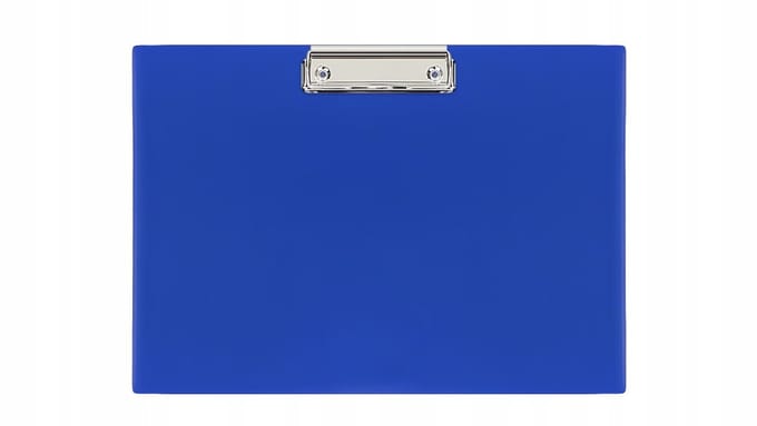 Biurfol Klembord A4 Blauw - Stevig en Praktisch
