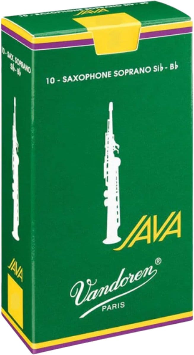 Vandoren Java Sopransaxofoon 3 doos met 10 rieten - Riet voor sopraan saxofoon