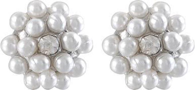 Behave - Oorsteker Bolletjes Motief - Steentje - 0,8 cm