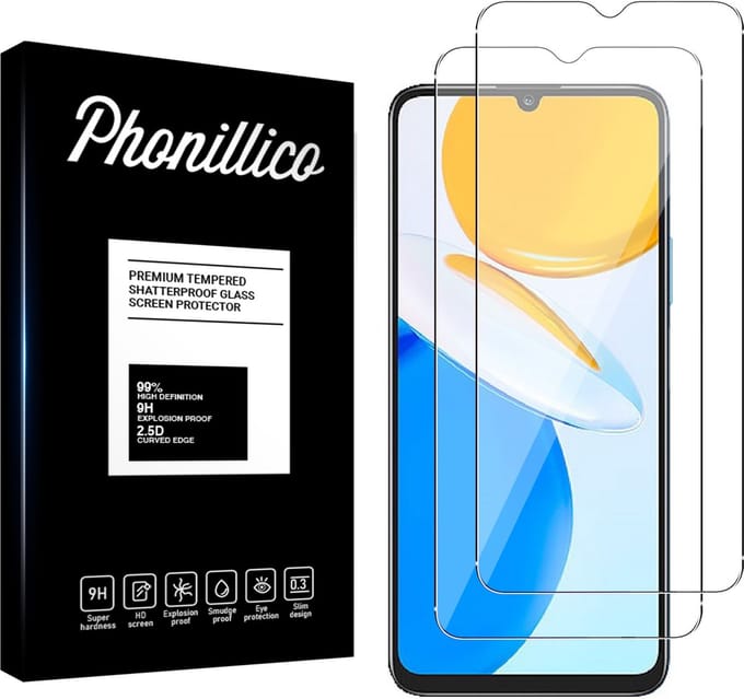 Screenprotector voor Honor X7 - 2 stuks Beschermglas van glas Transparante glazen schermbeschermfolie