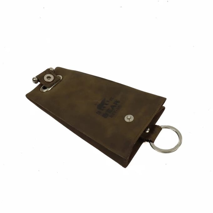 Bear Design Klok Sleuteletui Bruin