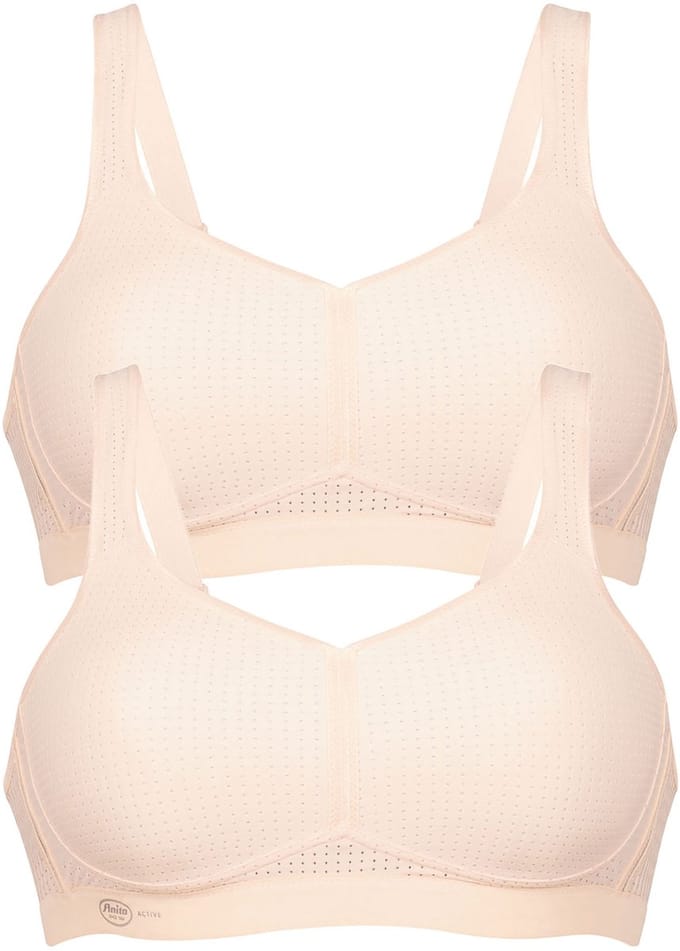 2-pack Sport-BH zonder beugel Performance
