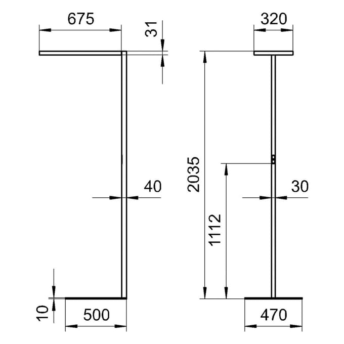 Waldmann LED vloerlamp Lavigo.single Talk, zilver, CCT, smart, sensor