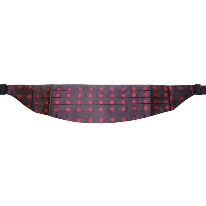 Polka Dot Ceintuur met Verstelbare Band