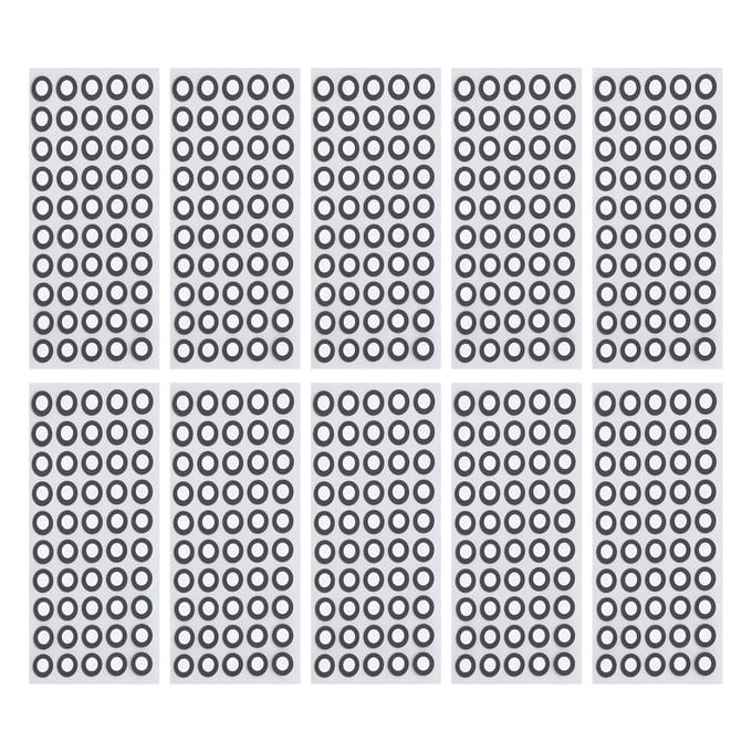 1000 Pièces Marqueur de Numérisation 3D ID 6mm OD 10mm Haute Réflectivité Forte Adhésion Point de Suivi 3D white