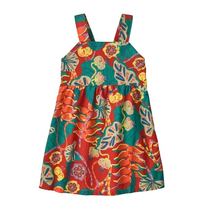 Jurk voor babymeisjes Patagonia Tidal Threads