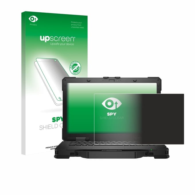 upscreen - privacy screenprotector voor Dell Pro Rugged 14 Laptop - Folie Beschermfolie Blauwlichtfilter