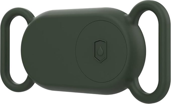 Go Go Gadget - Siliconen case - Geschikt voor Samsung Galaxy SmartTag2 - Huisdier case - Halsbanden tracker - Groen