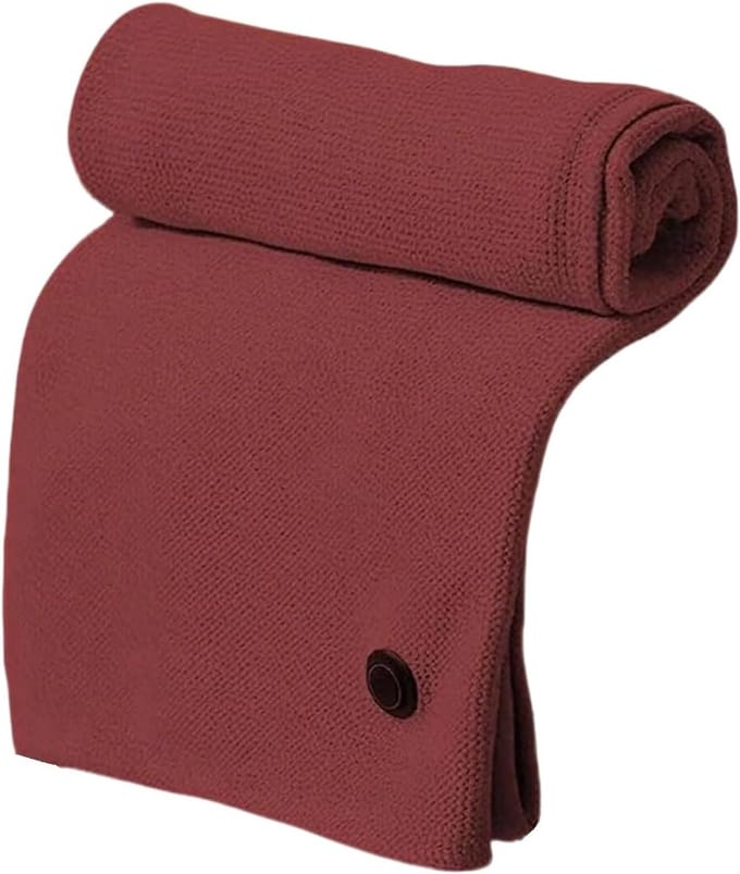 Elektrische deken - Warmtekussen - Comfortabele warmte - Snelle opwarming - 150 x 80 cm - Bordeauxrood