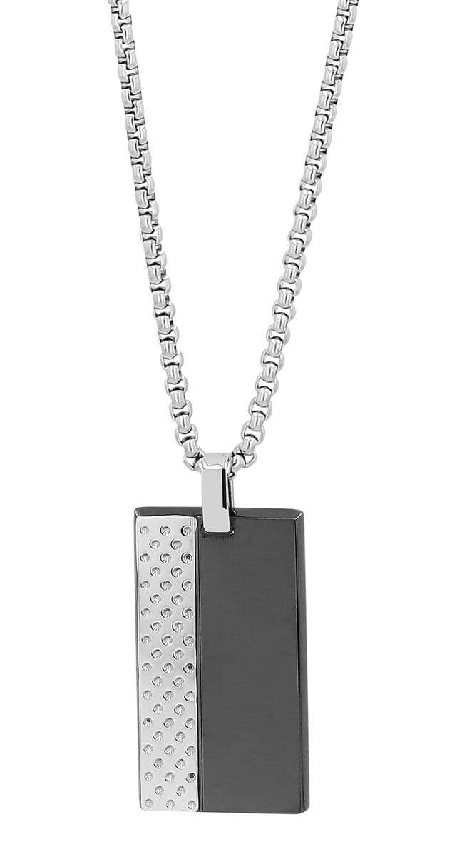 AKZENT Akzent herenketting met hanger waterbestendig