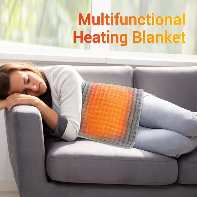 Rugverwarmingssteunband Verwarmde Taillebrace met Instelbare Temperatuur Warme Rugband Buikwarmer Lumbale Steunpad EU Plug