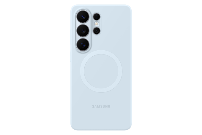 Samsung Samsung EF-ES948 - Hintere Abdeckung für Mobiltelefon Backcover Samsung Galaxy S26 Ultra Lichtblauw Inductieve lading