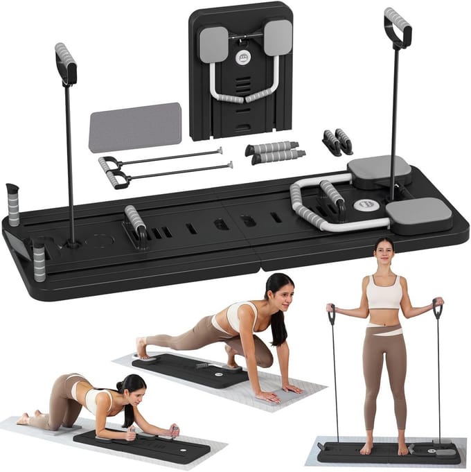 Krachtige Core Trainer met Ab Roller en Weerstandsbanden voor Thuistraining