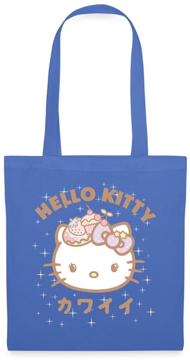 Hello Kitty Kawaii Stijlen Met Sterren Tas Van Stof Schoudertas
