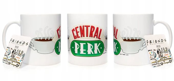 Friends Central Perk Mok - Origineel 330 ml Keramiek