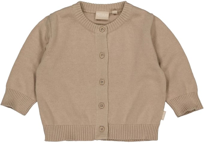Quapi Baby Unisex vest Sand maat 68