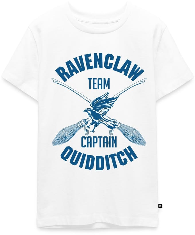 Harry Potter Ravenclaw Quidditch Premium T-Shirt Tiener