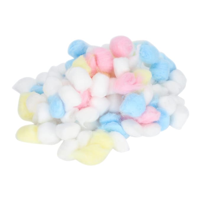 Hamster Wattenbollen Vulling Kleurrijk Natuurlijk Katoen Warme Bedding voor Kleine Dieren Huis white