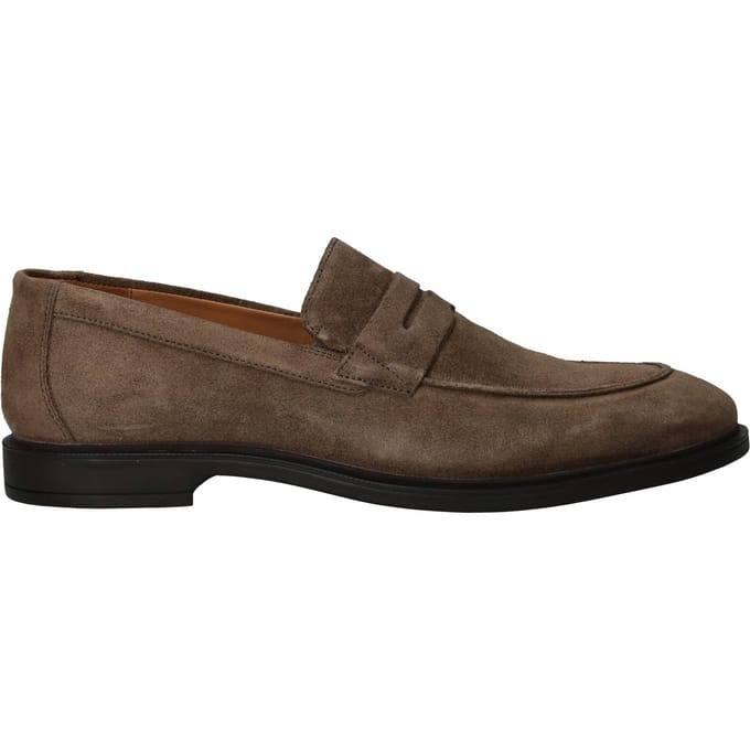 PS Poelman Instappers - Heren - Taupe - Maat:41