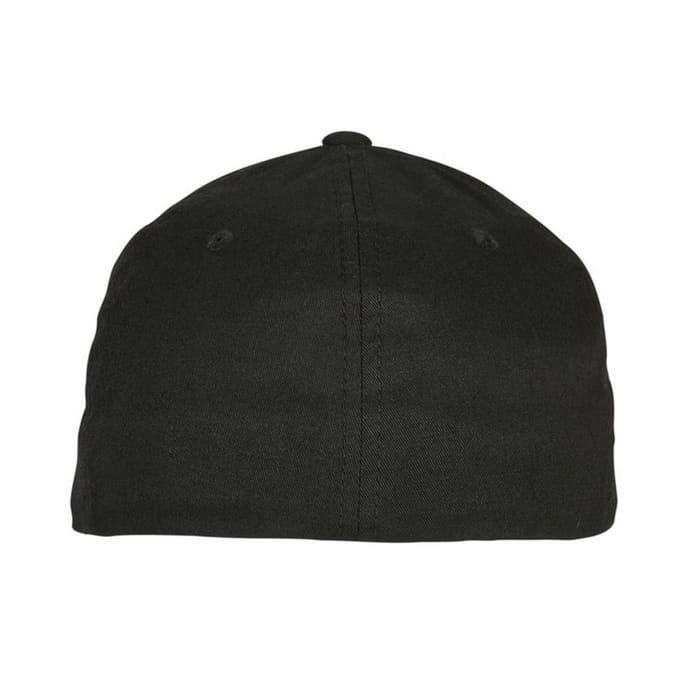Flexfit Katoenen keperstof Baseballpet (Grijs)