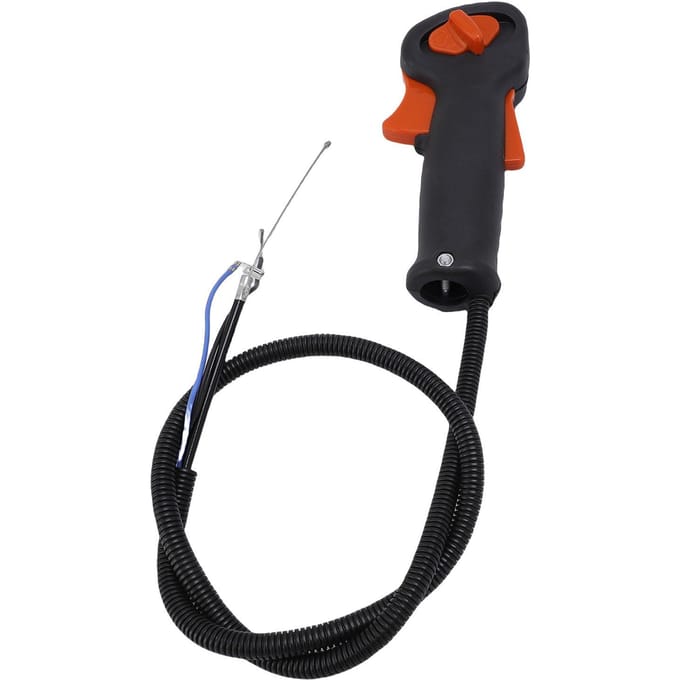 Remplacement de la poignée de commande d'accélérateur pour débroussailleuse FS75 FS80 FS85 Ensemble de poignée avec interrupteur pour débroussailleuse