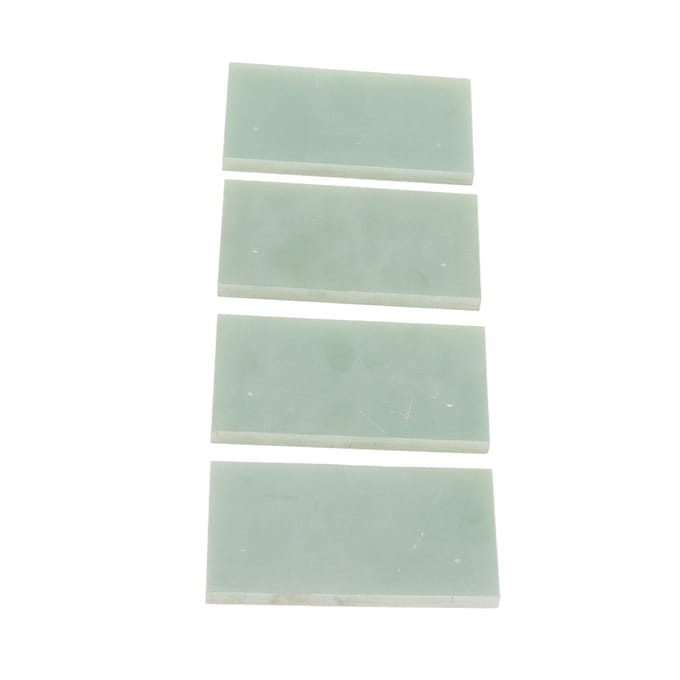 4 Pièces Palette de Pompe à Vide pour Machine à Traire Mobile Pièces Accessoires de Pompe à Vide 100x37x5mm beige