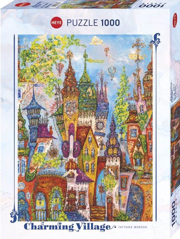 Heye puzzel Red Arches 1000 stukjes - legpuzzel cartoon.