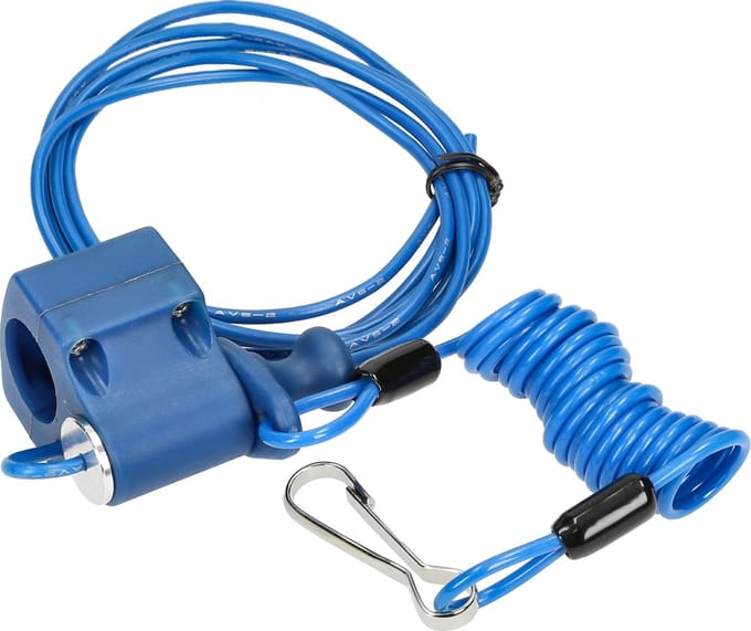Killswitch Mezoly luxe uitvoering blauw (stuurbevestiging)