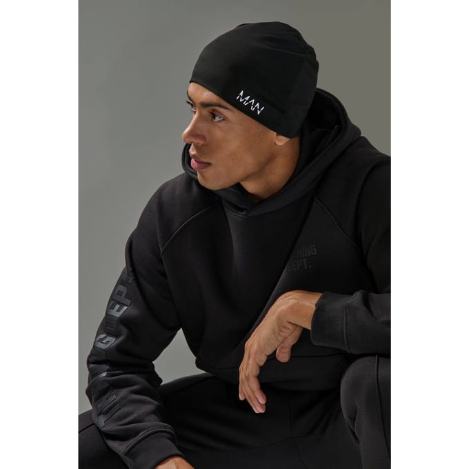 Men's Actieve Hardloop Hoed | Black