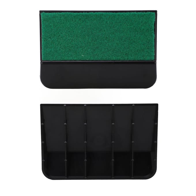 Golfswing Zwaartepunt Pedaal Coach Beenhouding Correctie Pedaal Golf Trainingshulp black