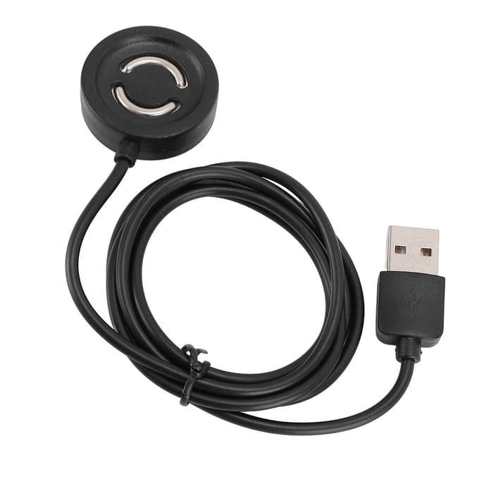 Câble de charge USB pour 9 Peak Charge rapide Très efficace Longueur du cordon 1M Dock pour montre connectée 5V black