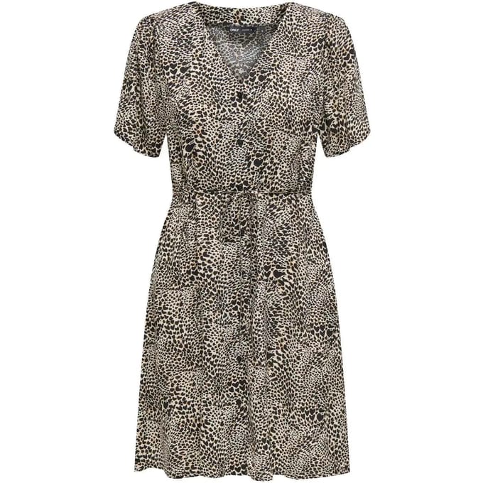 ONLY - ONLEVIDA S/S SHORT DRESS WVN NOOS - Dames - Mini jurken