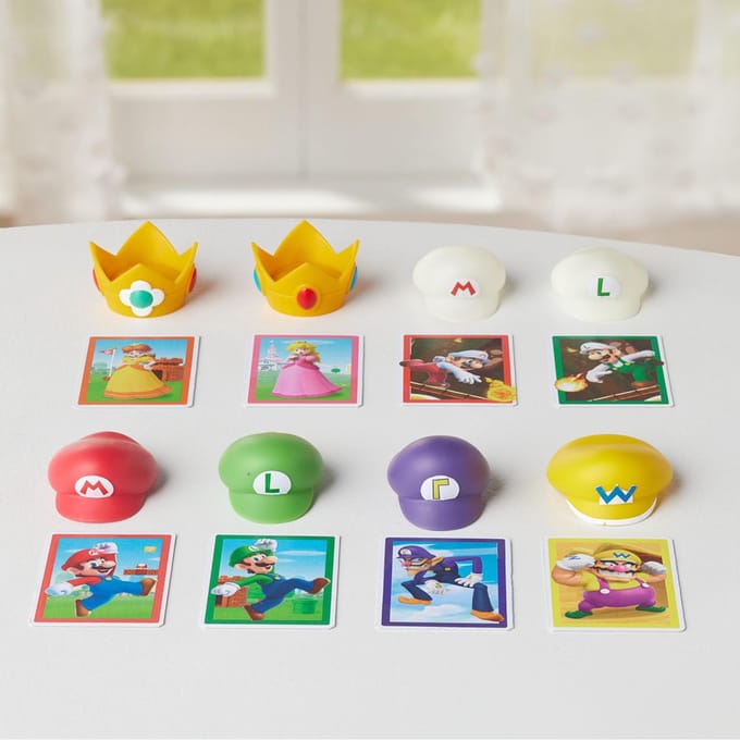 Super Mario Bros Mario Cap Stacker Bord- & kaartspellen Bordspellen