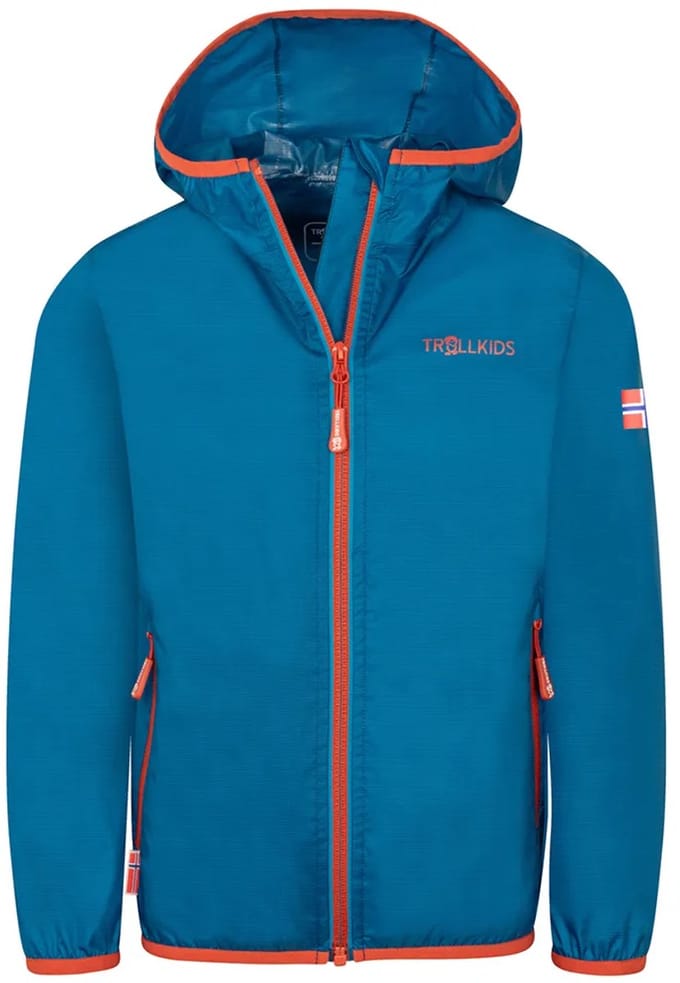Trollkids Trolltunga Jas Blauw 152 cm Kinderen
