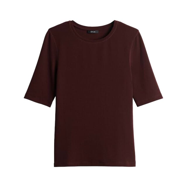 Slim Fit t-shirt met wol model 'Sorela'