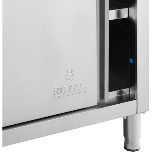 RVS werkkast - ECO - 180 x 60 cm - 600 kg - Royal Catering RCSSCB-180X60-E
