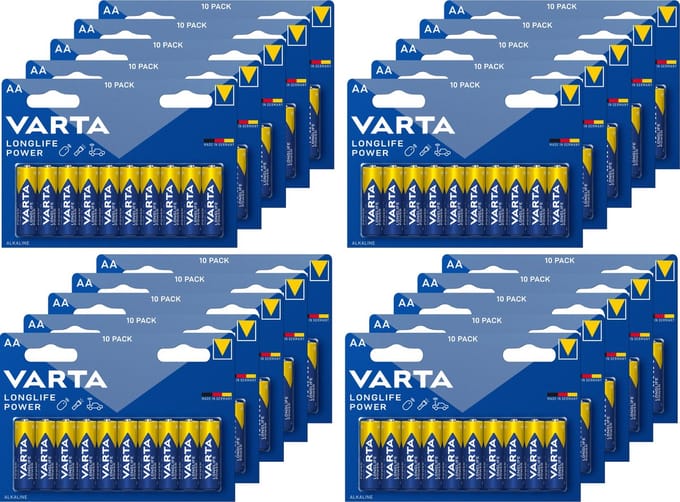 Varta Longlife Power AA Blister 10 - 20 blisters