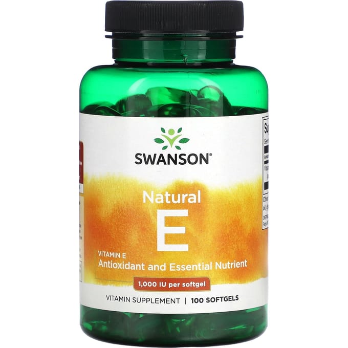 Natuurlijke E, 1.000 IE, 100 Softgels