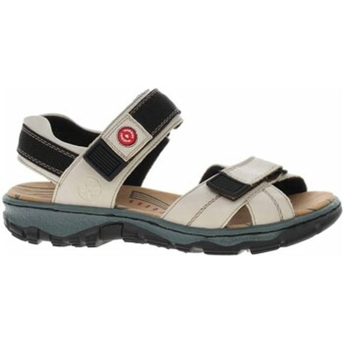 Rieker Damen Sandalette in weiss