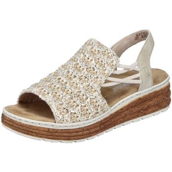 Sandalen met sleehak Rieker -