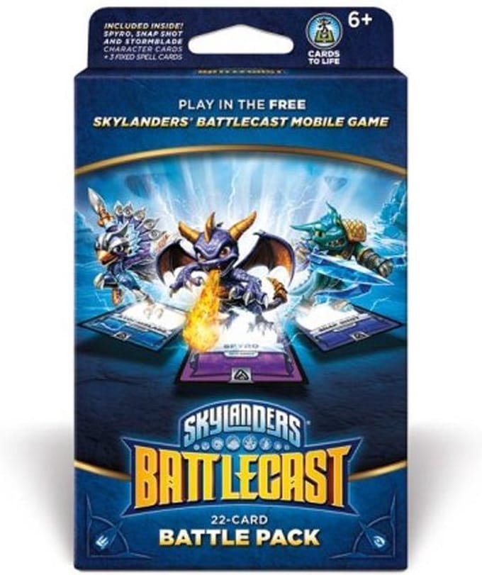 Skylanders Battlecast - Battle Pack A (Inhoud 22 Kaarten)