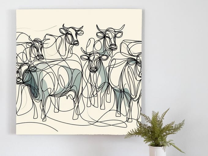 Kunstprint | Wanddecoratie | Canvas | 30 × 30 cm