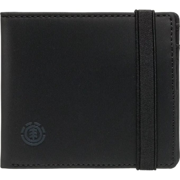 Element Icon Strap Bifold Portemonnee Zwart Man