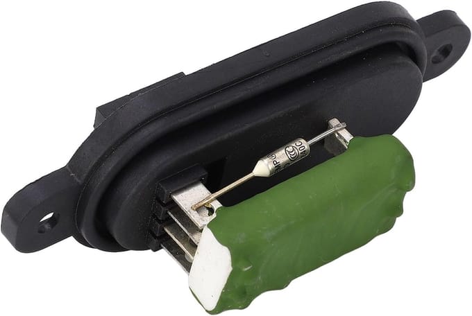 Blower Motor Resistor - Heater Blower Resistor - Car Climate Control - Direct Replacement Part - 11x8x4 cm
