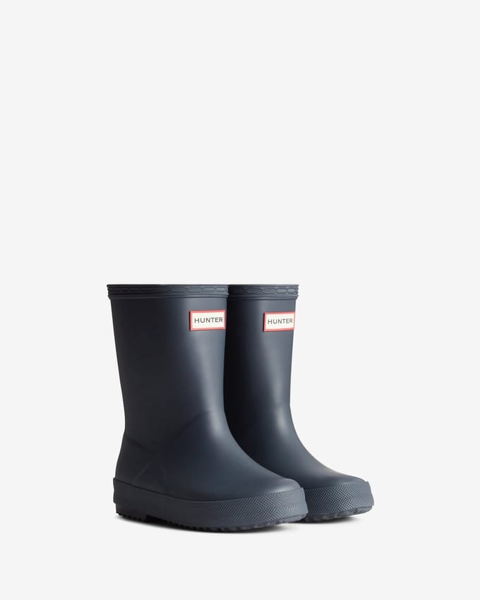 Hunter First Boot Unisex Regenlaarzen - Donkerblauw